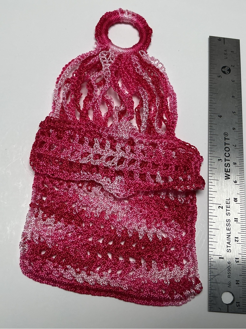Handmade Crochet reticule
Vintage style